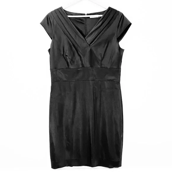 Calvin Klein | Dresses | Calvin Klein Black Satin Cocktail Dress | Poshmark Calvin Klein | Dresses | Calvin Klein Black Satin Cocktail Dress | Poshmark